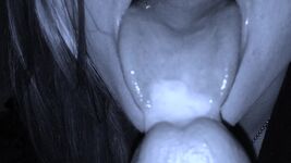 Swallowing All The Cum In My Vid Blackand Blue Balls. Gif - Dani Daniel Doggystyle Gifpinky Strapon Sucking D Gif